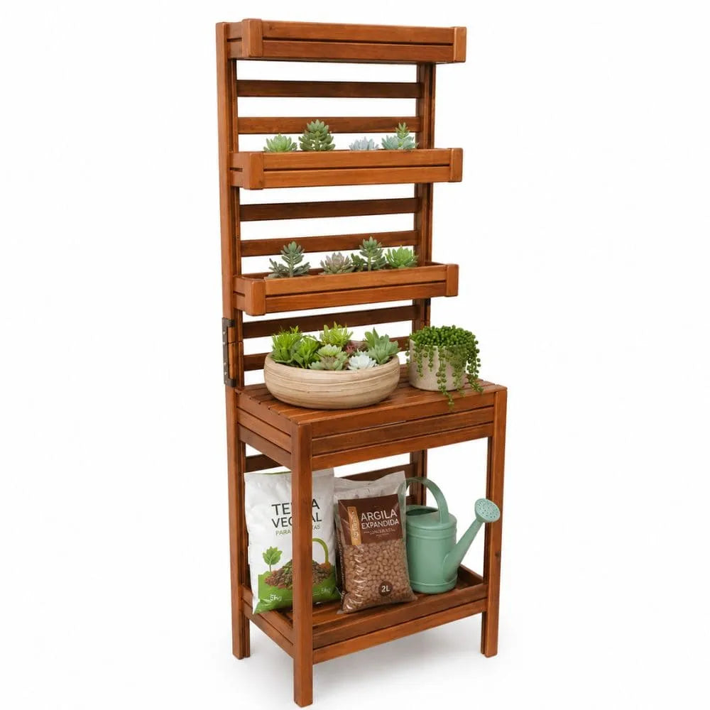 Mesa Bancada Vertical para Jardinagem