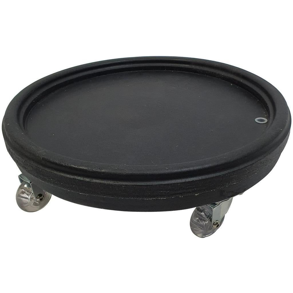 Prato Redondo com Reservatório e Rodas - Anti dengue