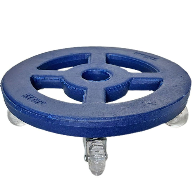 Suporte com Rodas de Silicone para Vasos Redondos