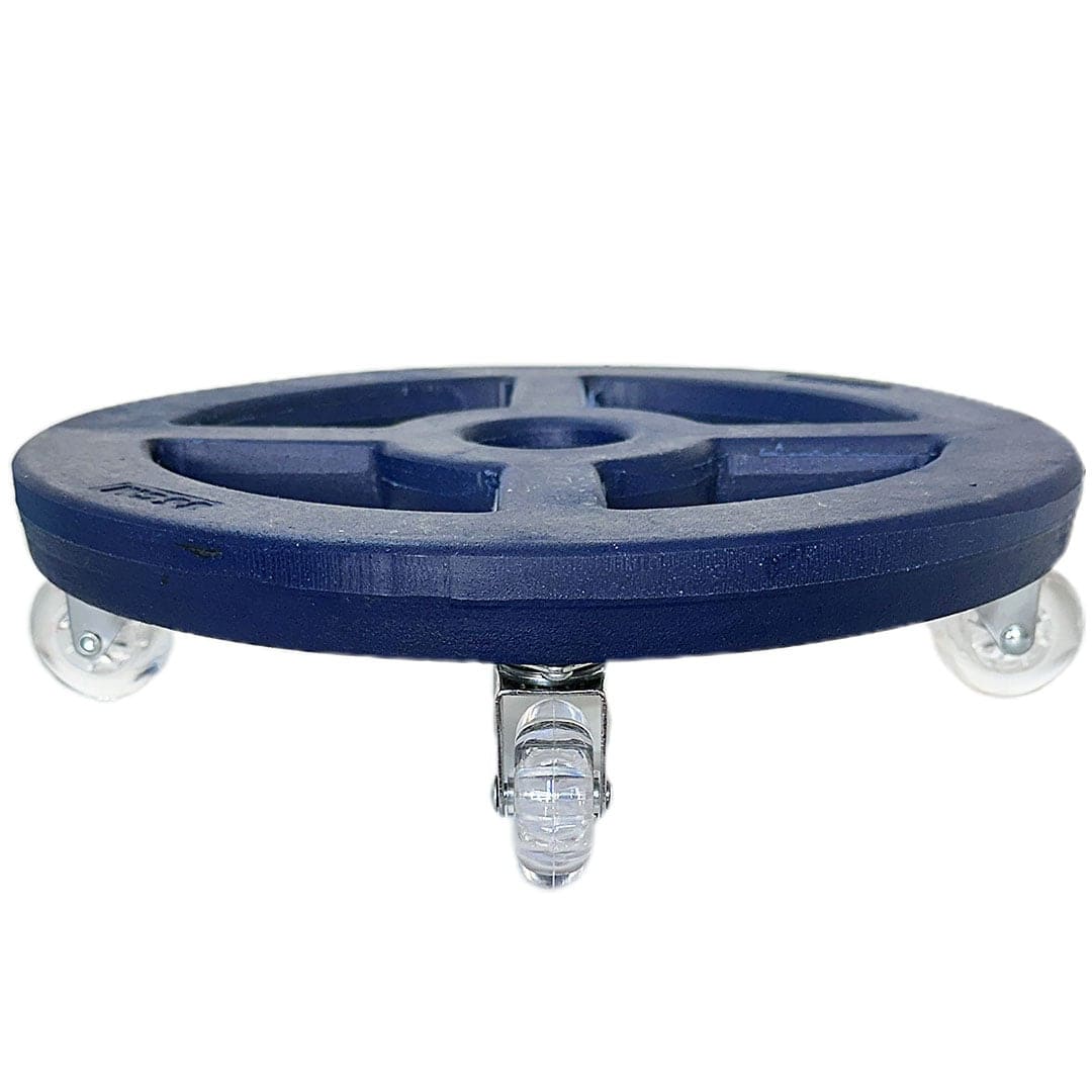 Suporte com Rodas de Silicone para Vasos Redondos