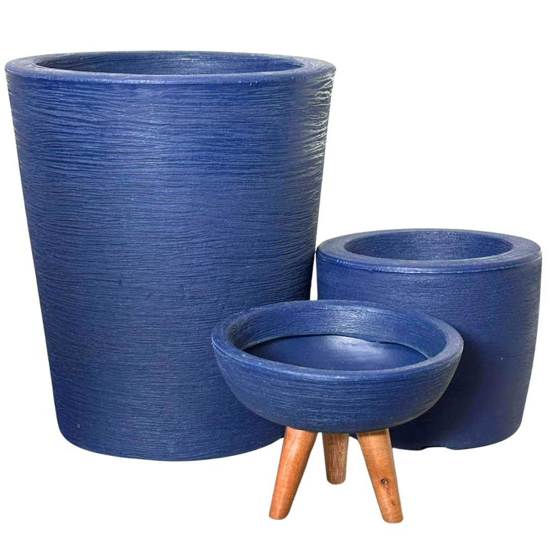 Kit 3 Vasos Decorativos para Pequenos Espaços