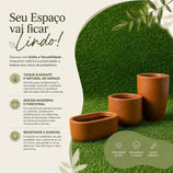 Kit 3 Vasos em Polietileno Doha e Pequim