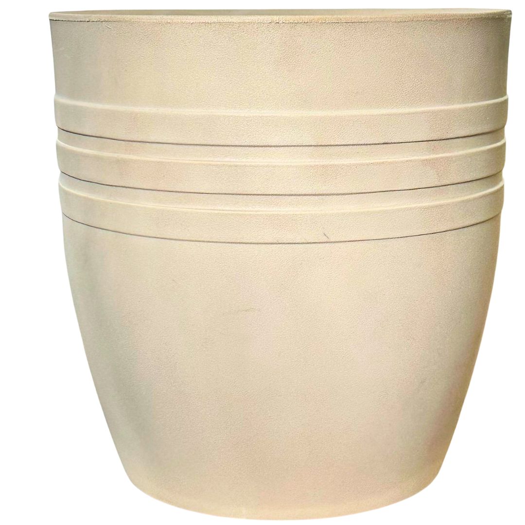 Vaso Mônaco Texturizado em Polietileno