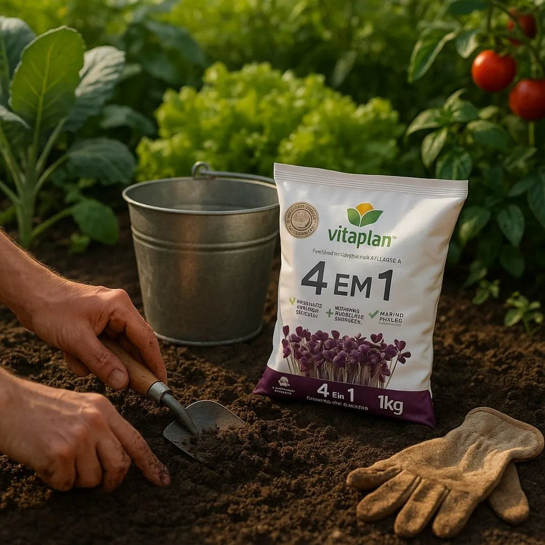 Fertilizante Orgânico 4 em 1 Vitaplan 1kg