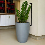 Kit 3 Vasos Polietileno Cone + Bacia