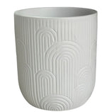 Vaso de Cerâmica Texturizado 13x15cm