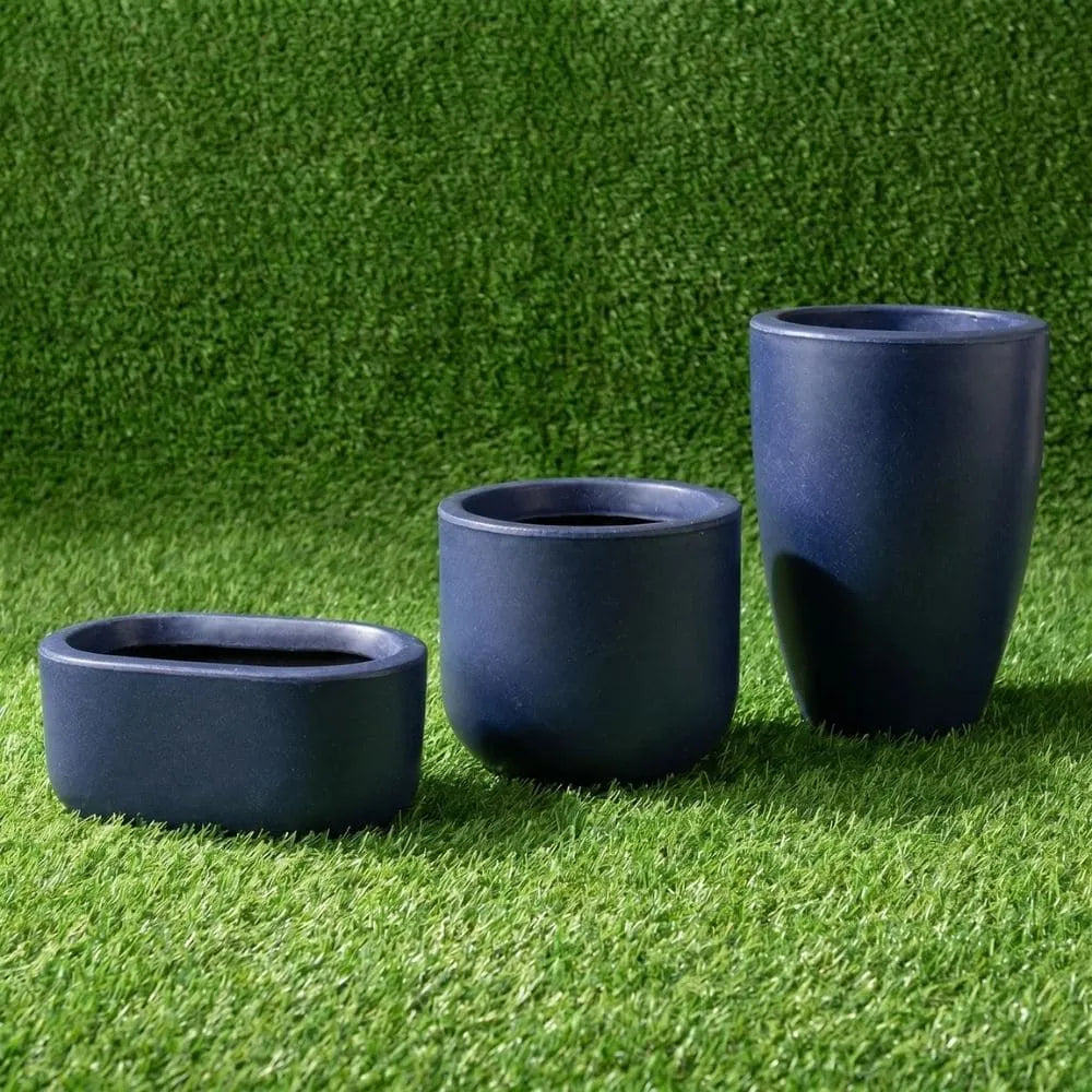 Kit 3 Vasos em Polietileno Doha e Pequim