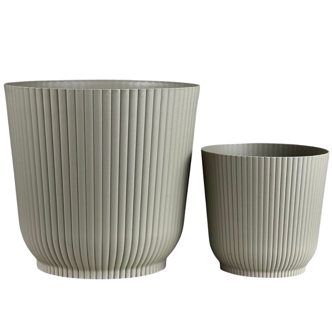 Kit 2 Vasos Cachepot Okla em Polipropileno