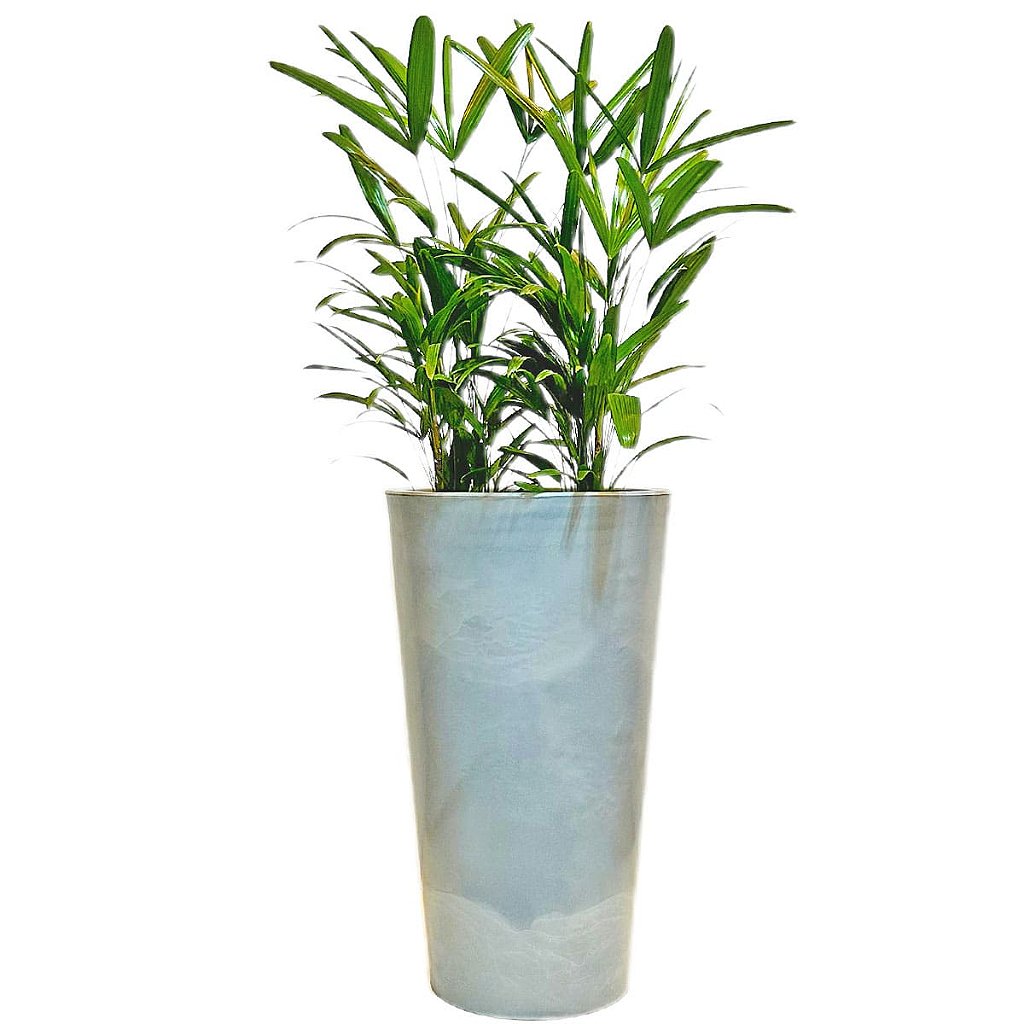 Vaso Brilhante Damasco em Polietileno