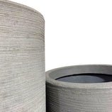 Kit 2 Vasos Damasco Texturizados