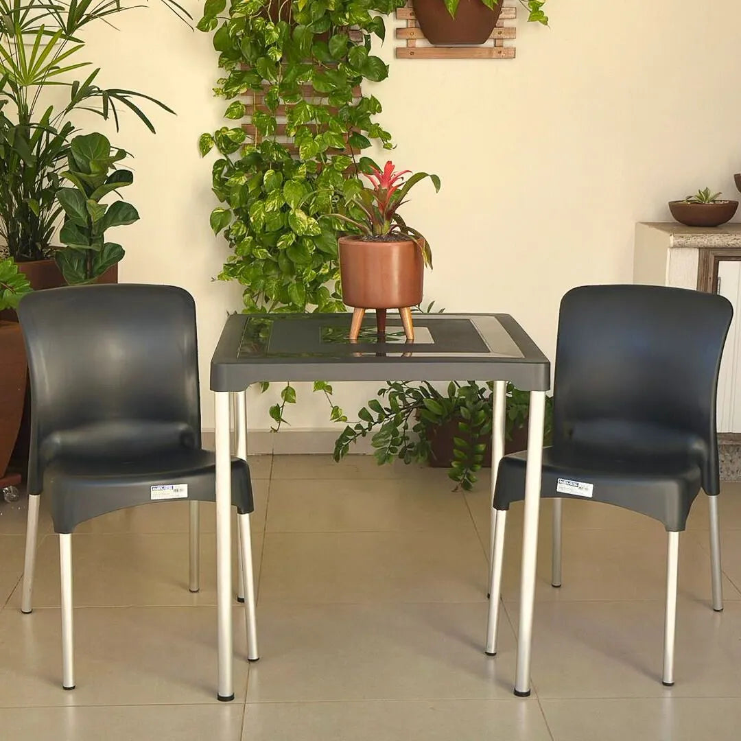 Kit Mesa com 2 Cadeiras - Sec Line da Injeplastec