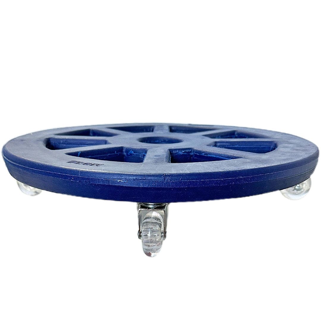 Suporte com Rodas de Silicone para Vasos Redondos