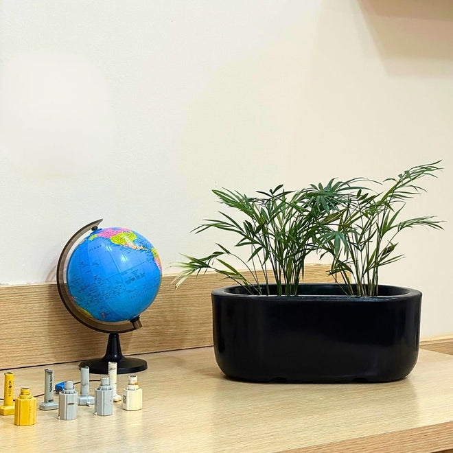 Jardineira Doha em Polietileno 30x17cm