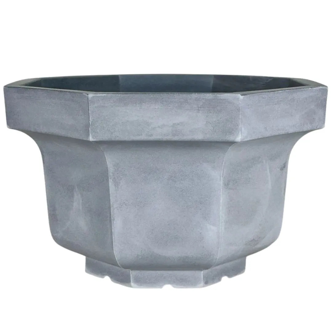 Vaso Oitavado Siena em Polietileno 48cm