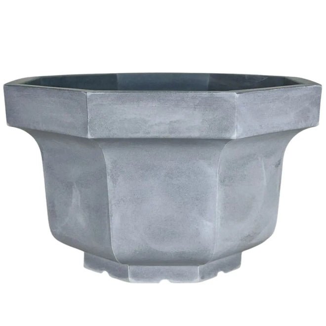 Vaso Oitavado Siena em Polietileno 48cm