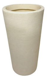 Kit Vaso Damasco Texturizado + Suporte com rodinhas