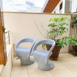 Conjunto Mesa de Centro com Champanheira + 2 Cadeiras Astúrias