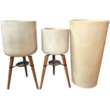 3 Vasos de Luxo Para Planta Decoração Externa Sacada Varanda