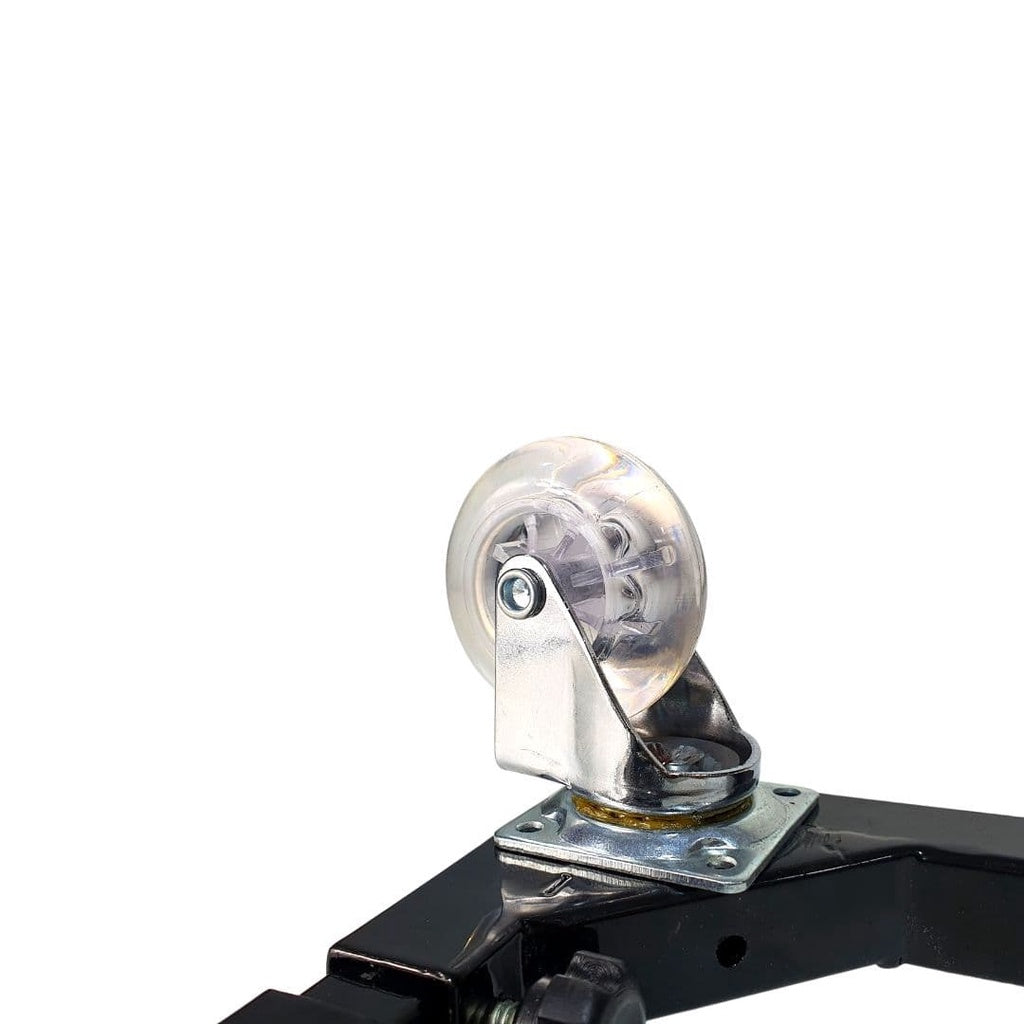 Suporte Ajustável com Rodas de Silicone para Jardineiras