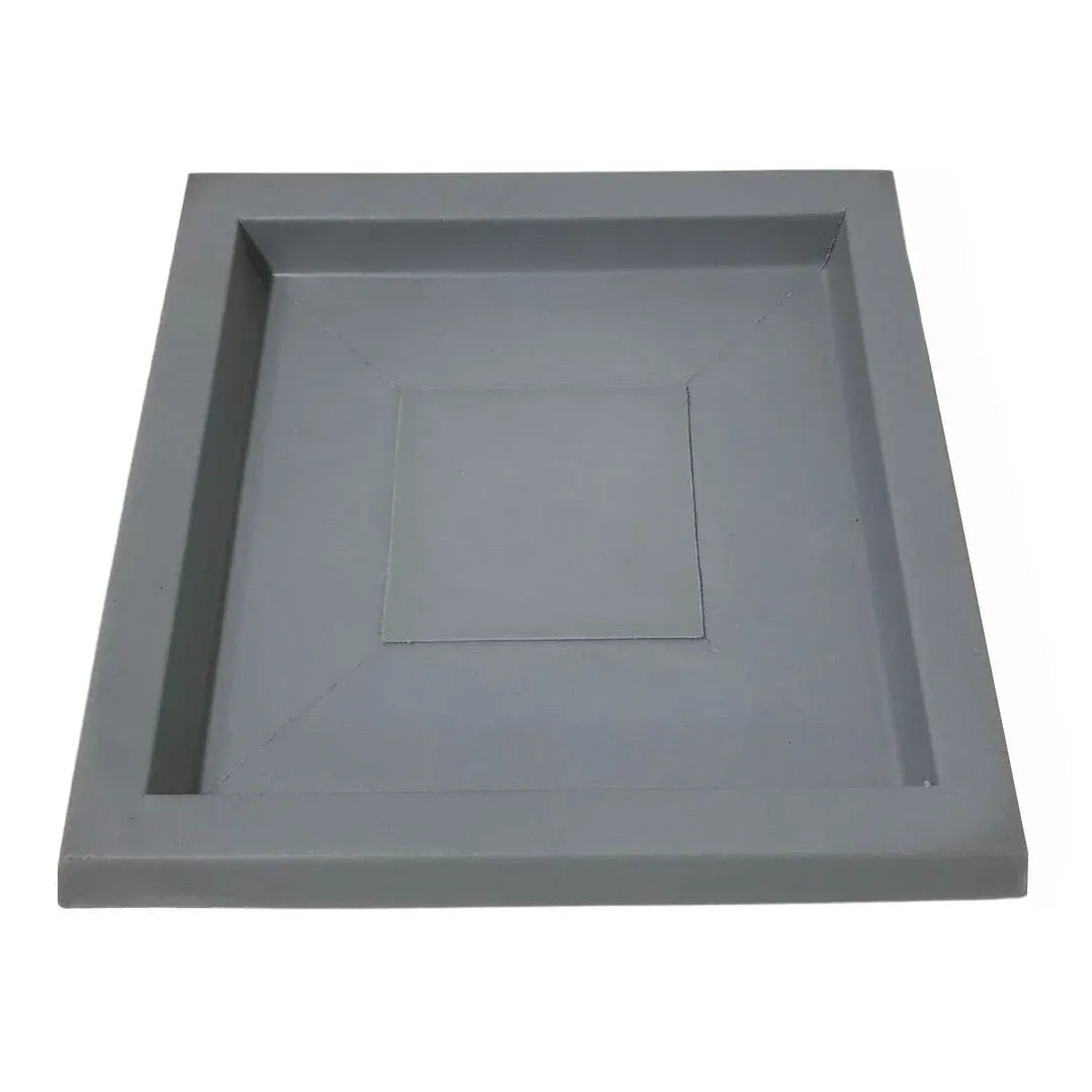 Prato Quadrado de Chão em Polietileno