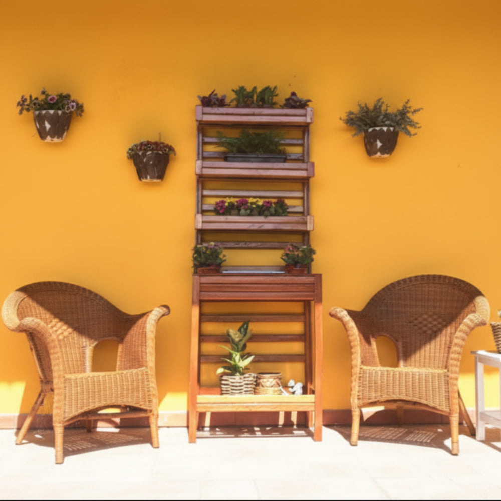 Kit Jardinagem Completo - com Mesa de Apoio