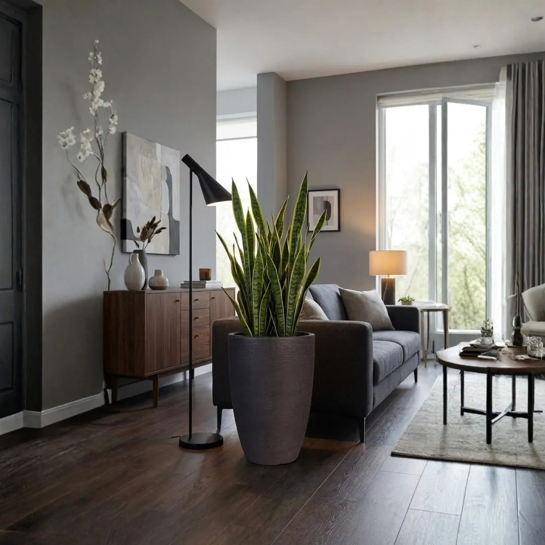 Vaso Pequim em Polietileno Texturizado 52x39cm