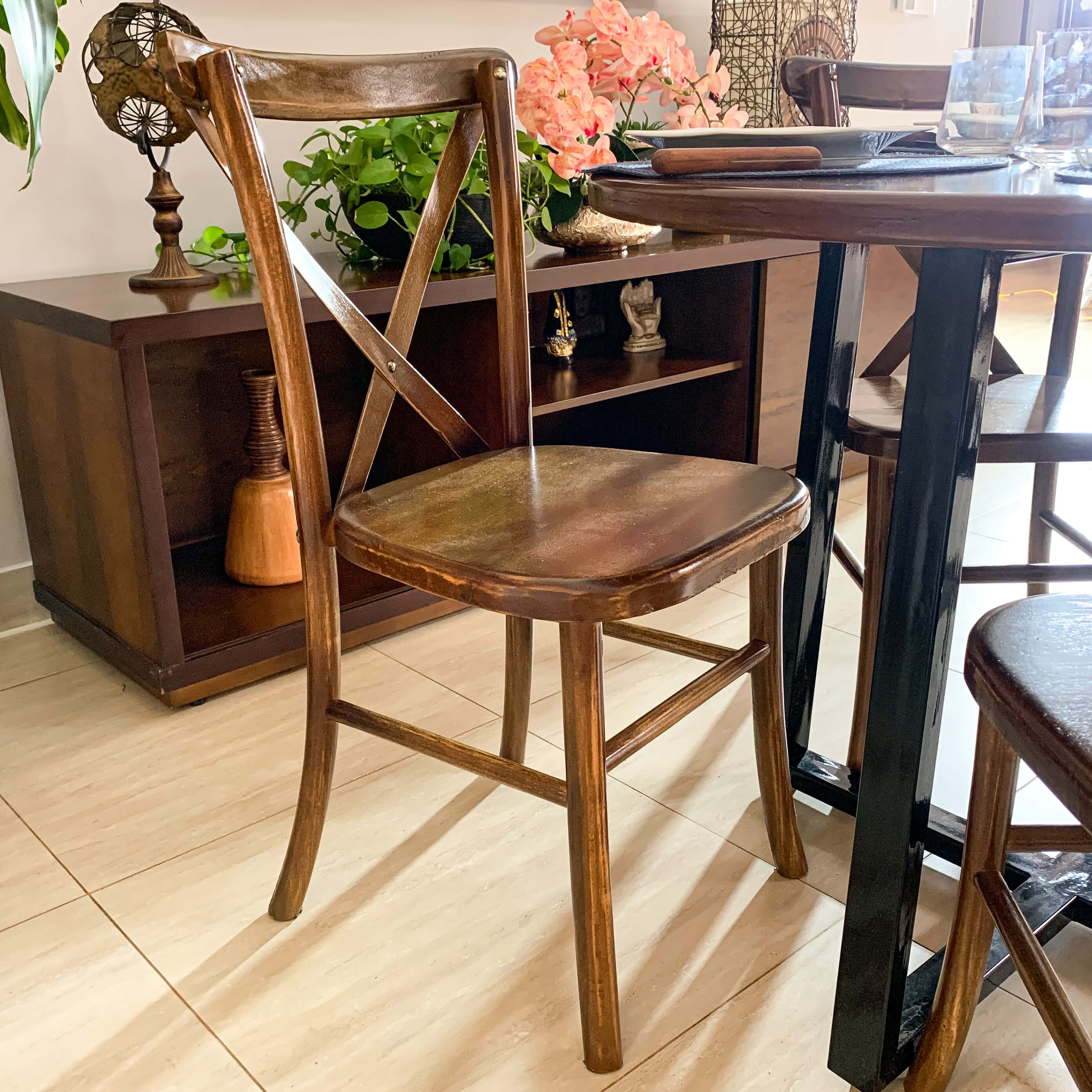 Cadeira Paris de Madeira de Eucalipto