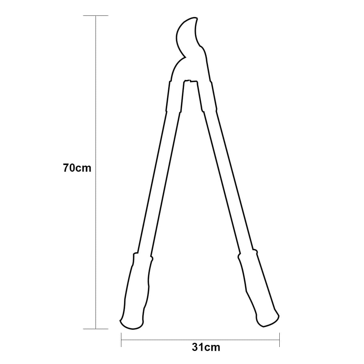 Tesoura de Poda Profissional para Galhos Grossos