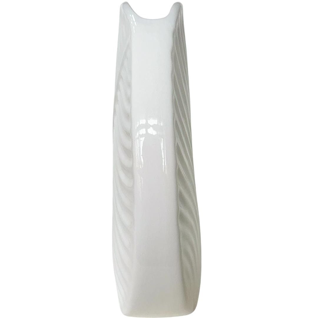 Vaso Cachepot Folha em Dolomita