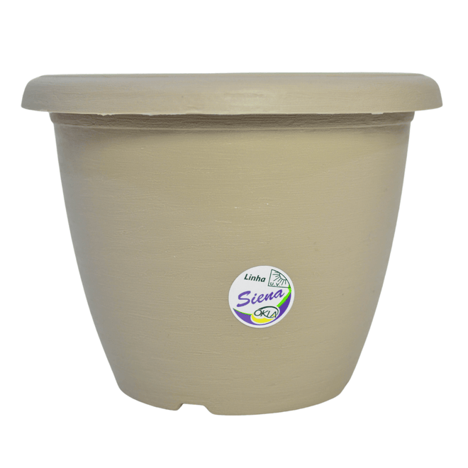 Vaso Redondo Linha Siena em Polipropileno