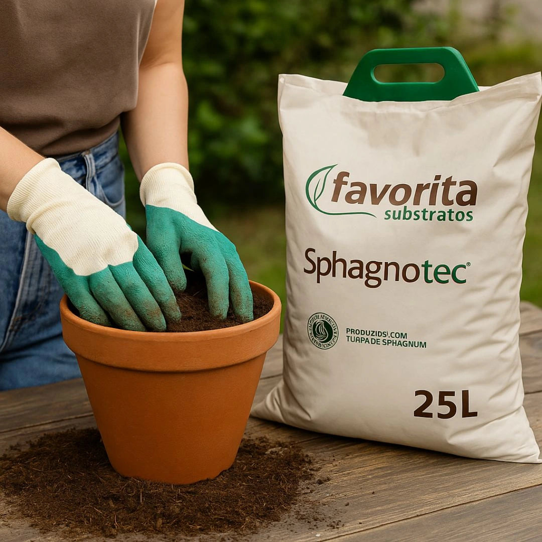 Substrato Sphagnotec 11 Turfa, Perlita e Pinus 25L