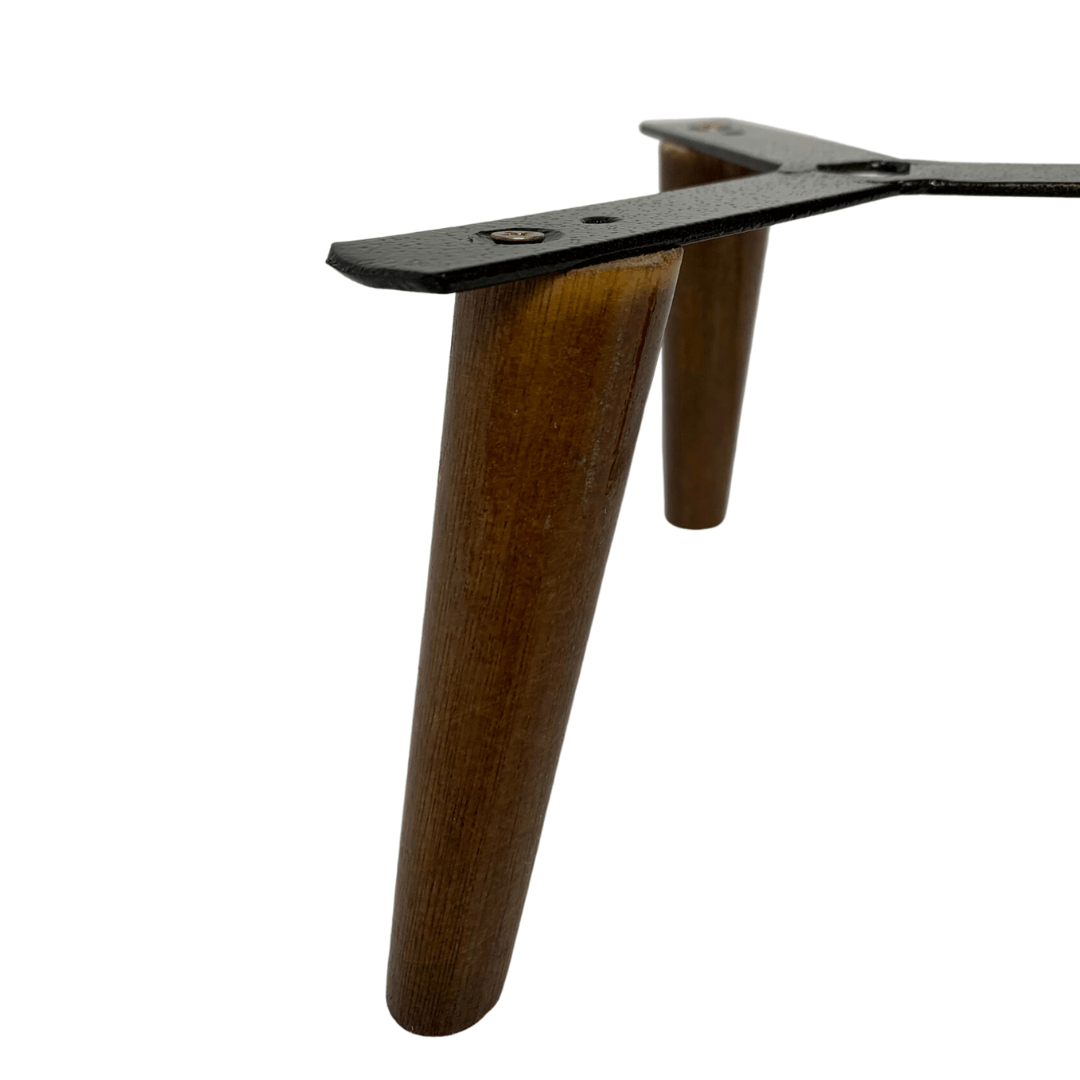 Tripé de Madeira Reforçado para Vasos