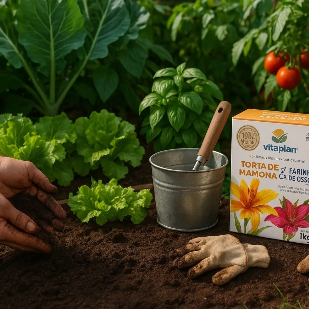 Fertilizante Torta de Mamona e Farinha de Osso Vitaplan 1kg
