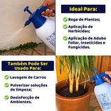 Kit Pulverizador Manual + 2 Herbicidas não-seletivos