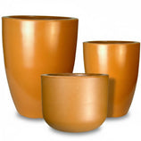 Kit 3 Vasos Polietileno Cone + Bacia