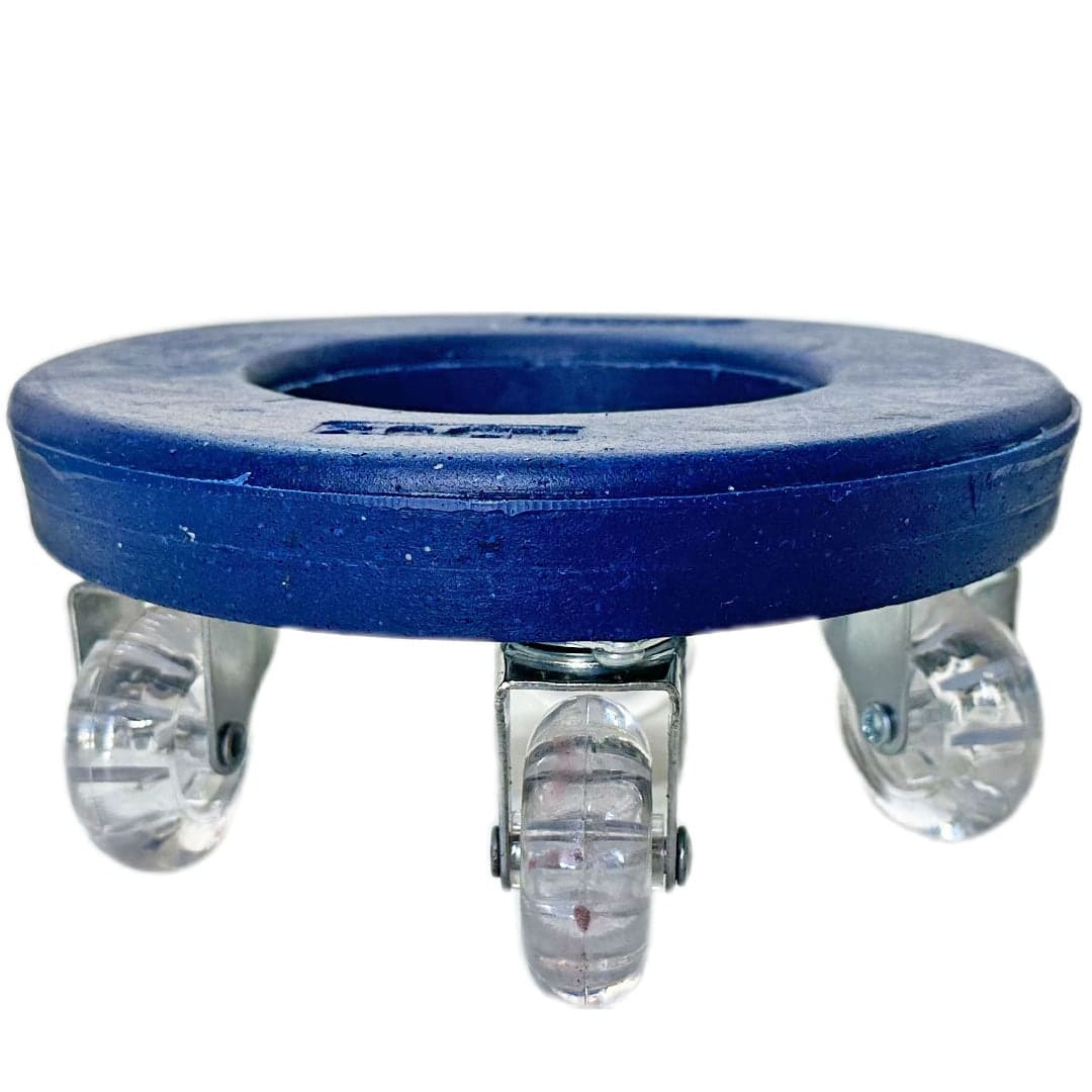 Suporte com Rodas de Silicone para Vasos Redondos
