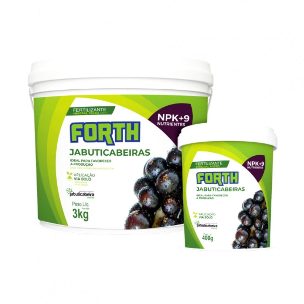 Adubo Fertilizante Mineral P/ Jabuticabeiras NPK Forth 400g