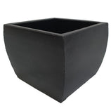 Vaso Cachepot Quadrado em Polietileno 14x17cm