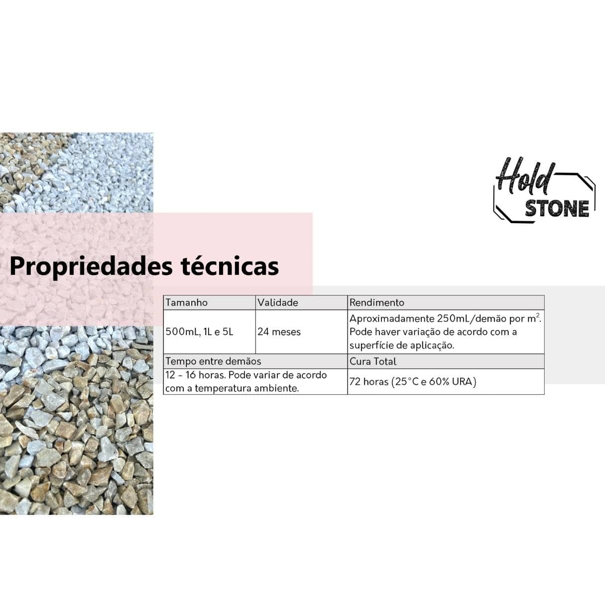 Fixador de Pedras Soltas Hold Stone 1L