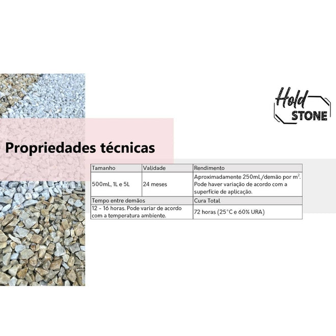 Fixa Pedra Hold Stone 1L