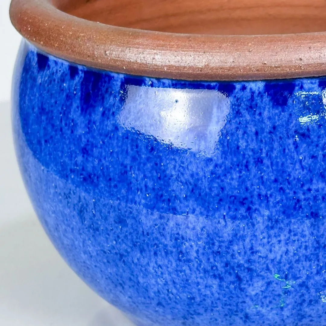 Vaso Cachepot em Cerâmica Esmaltada 15cm