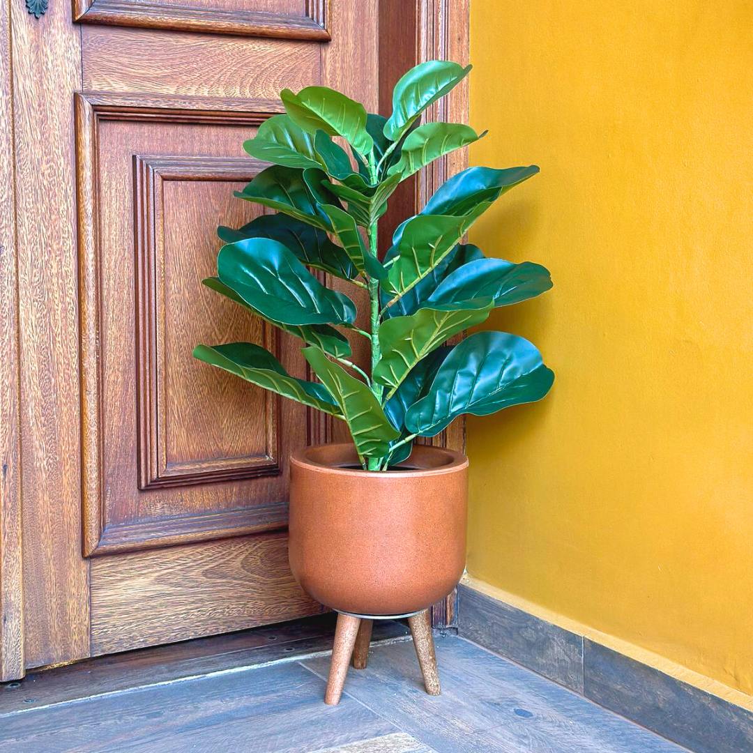 Planta Artificial Ficus Lyrata 80cm