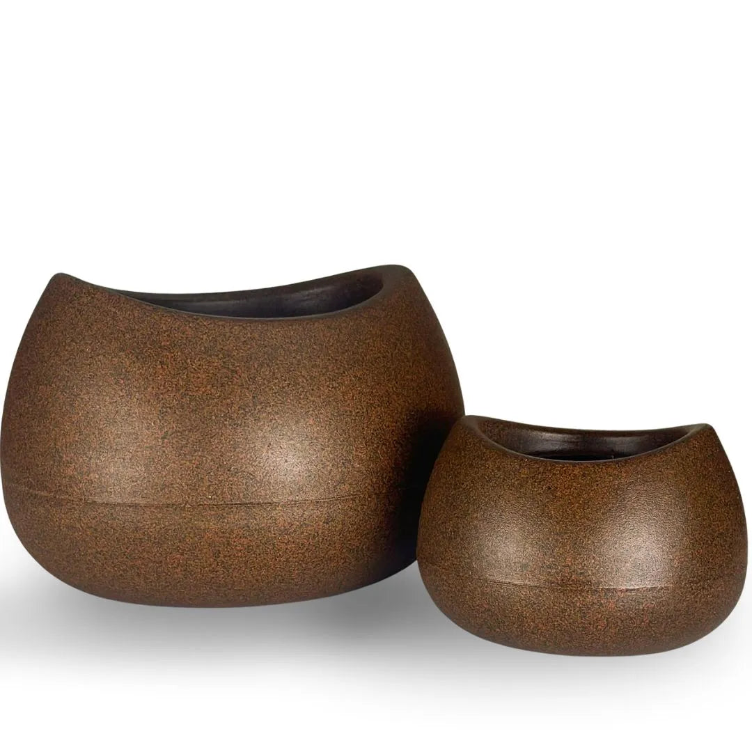 Kit 2 Vasos Oval Texturizado Nutriplan