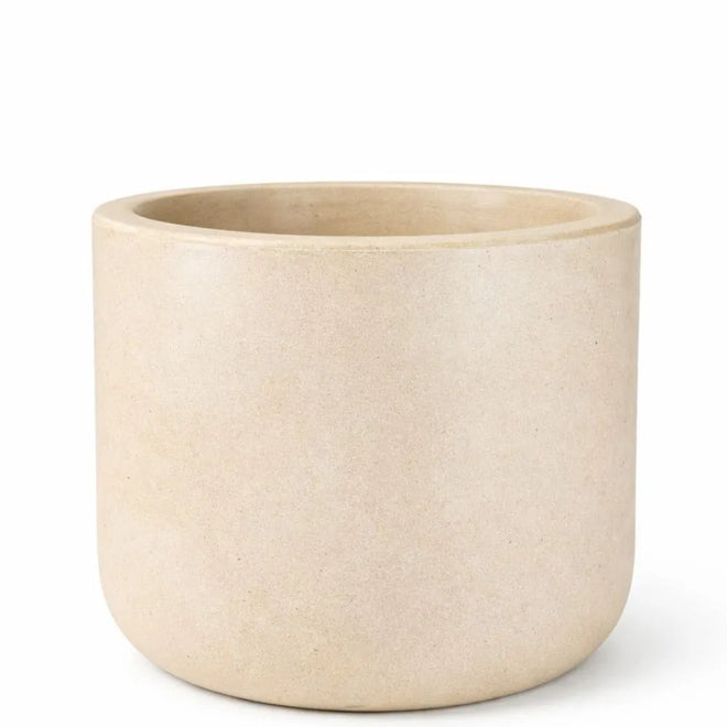 Vaso Cilíndrico Linha Doha em Polietileno