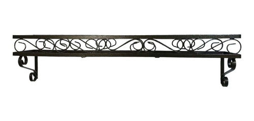 Suporte de Parede Mão Francesa para Jardineiras 100cm