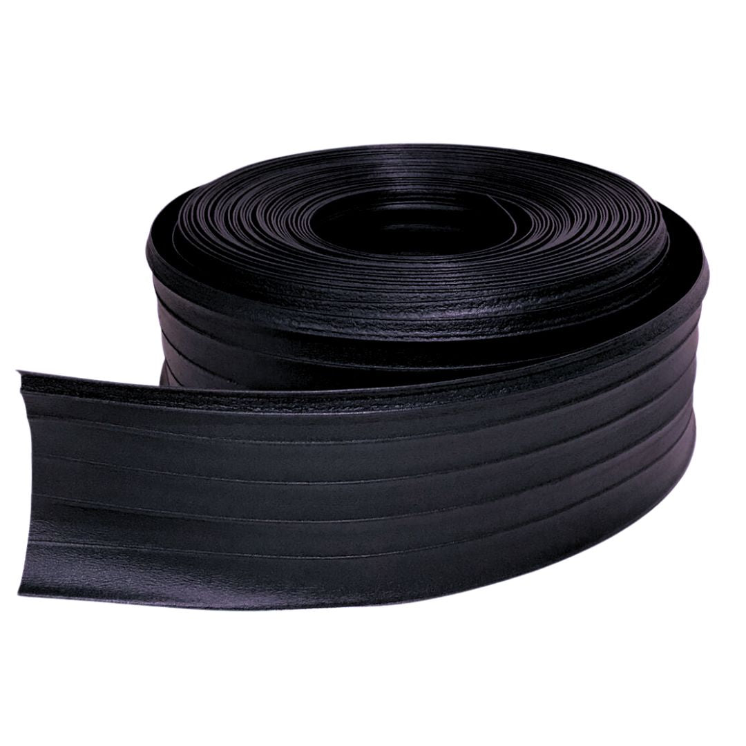 Limitador de Grama 10m Separador de Jardim Divisor Preto