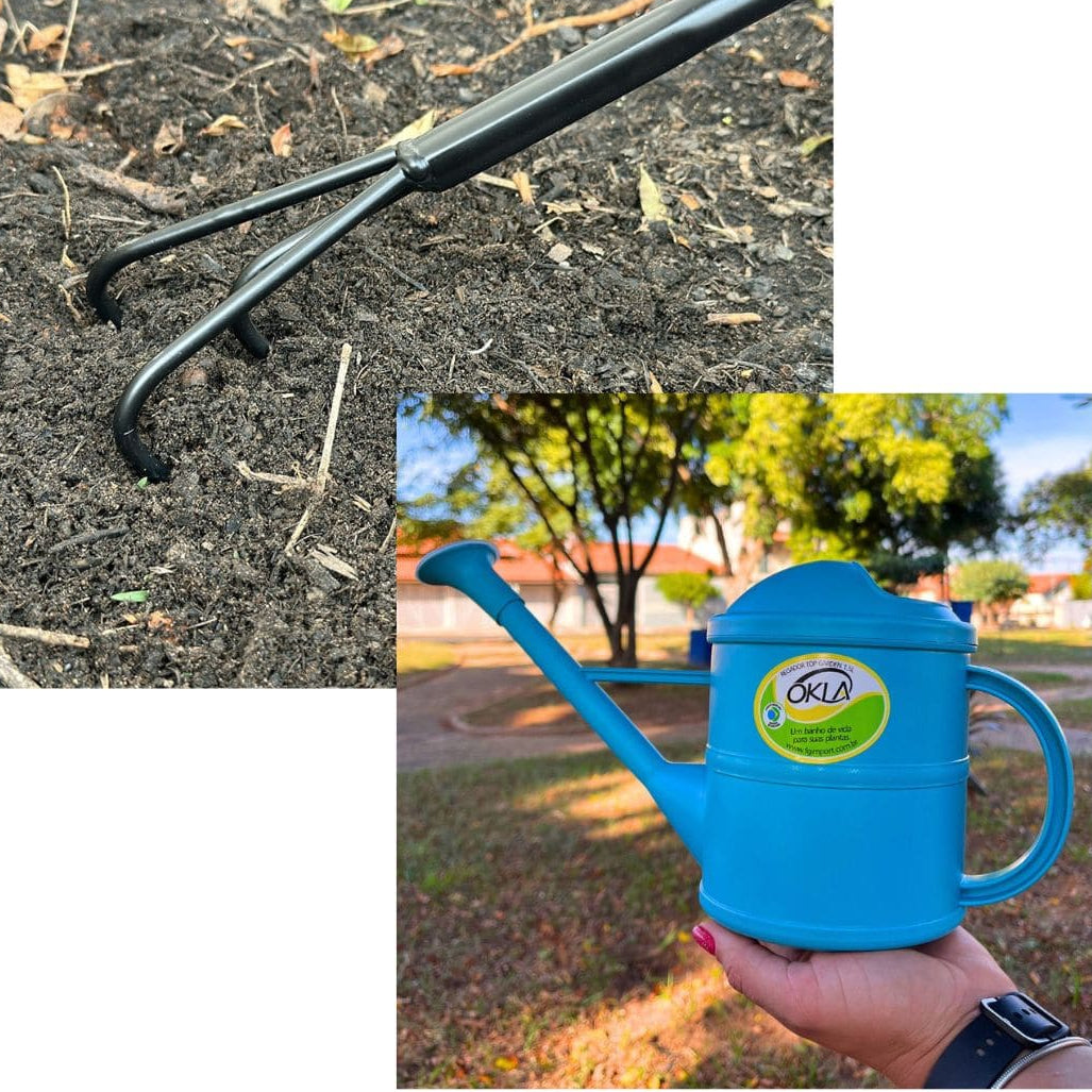 Kit Ferramentas para Jardinagem - 5 peças