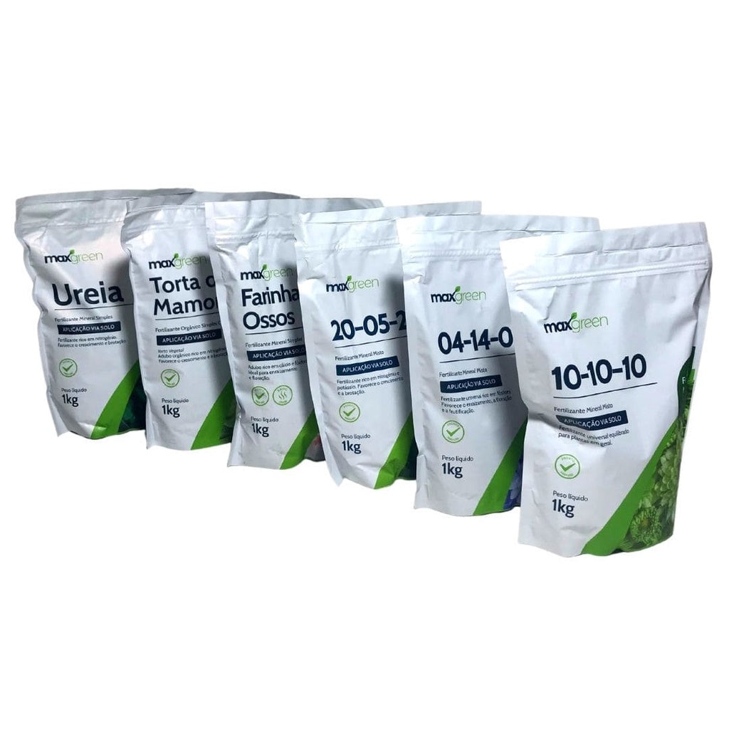 Maxgreen Adubo Mineral Misto NPK 20-05-20 1kg