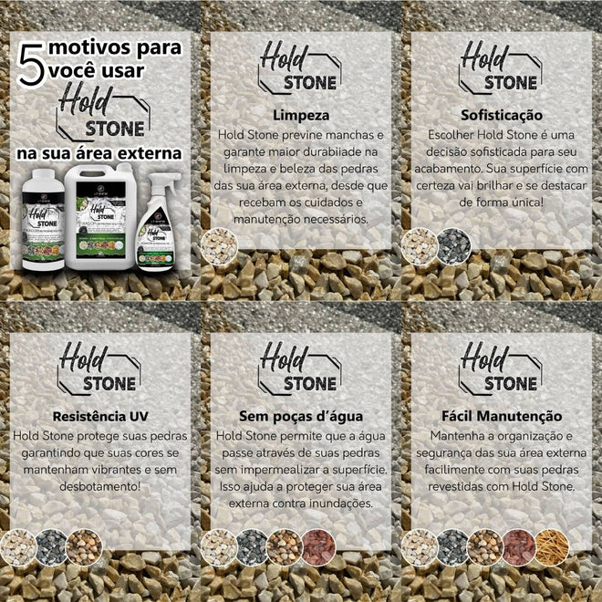 Fixa Pedra Hold Stone 1L