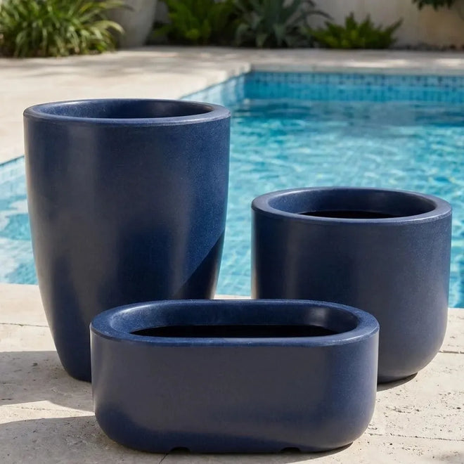Kit 3 Vasos em Polietileno Doha e Pequim